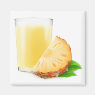 Ananassaft Magnet