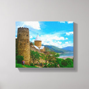 Ananuri Castle Georgia Leinwanddruck