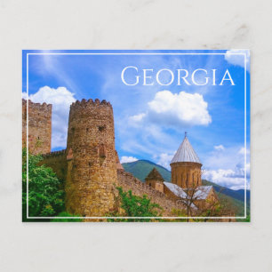 Ananuri Castle Georgia Postkarte