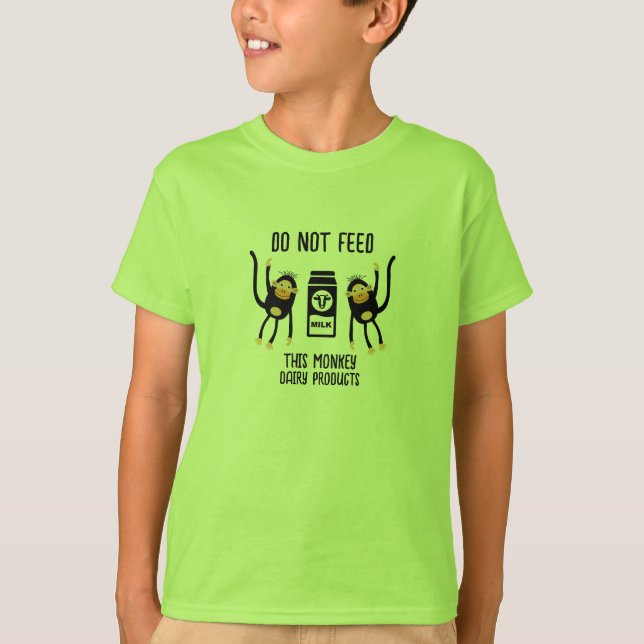 Anaphylaxie Kinder Allergische Warnhinweise T-Shirt (Vorderseite)