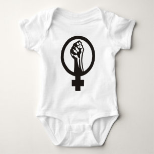 Anarcha Feminismus Baby Strampler