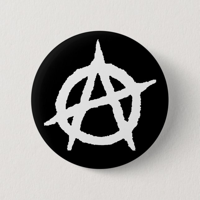Anarchie Button (Vorderseite)