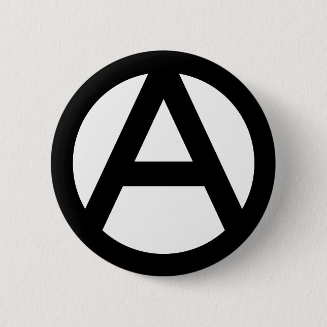 Anarchie Button (Vorderseite)