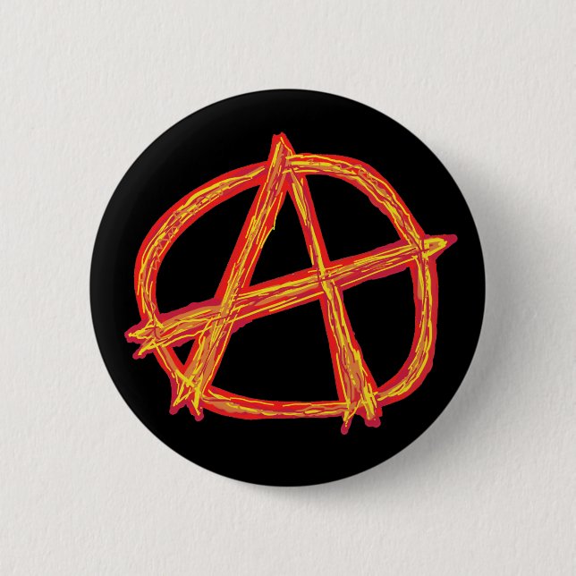 Anarchie Button (Vorderseite)