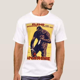 Anarchie - Deutsches WWI-Poster T-Shirt