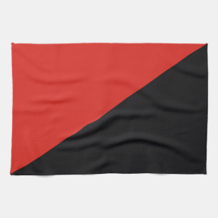 Anarchie Flaggensymbol Punk Kommunismus Sozialismu Geschirrtuch