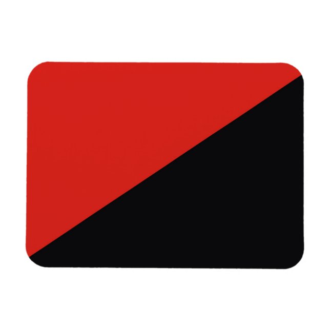 Anarchie Flaggensymbol Punk Kommunismus Sozialismu Magnet (Horizontal)