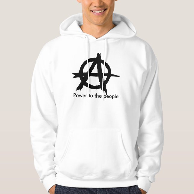 Anarchie Hoodie (Vorderseite)