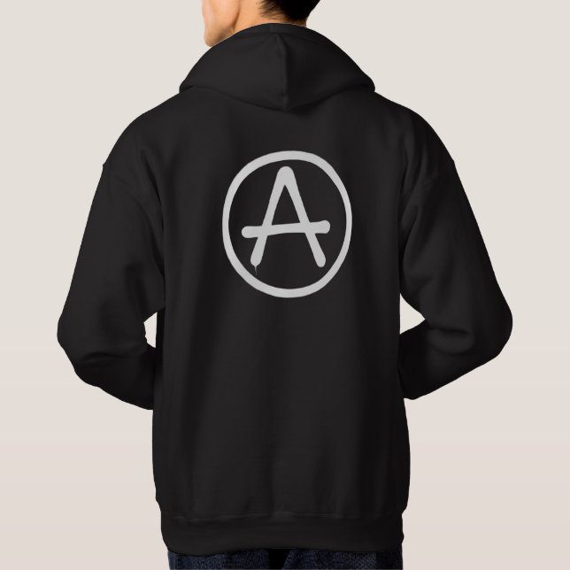 Anarchie Hoodie (Rückseite)