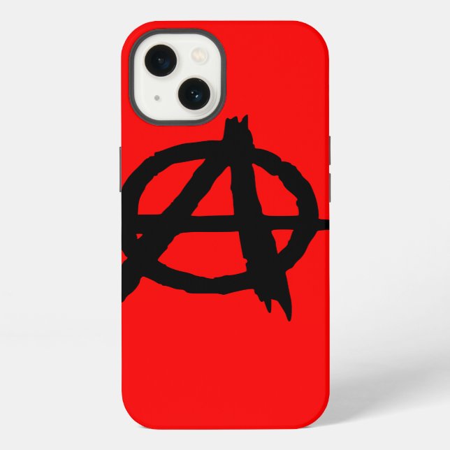 Anarchie iPhone Hülle (Rückseite)