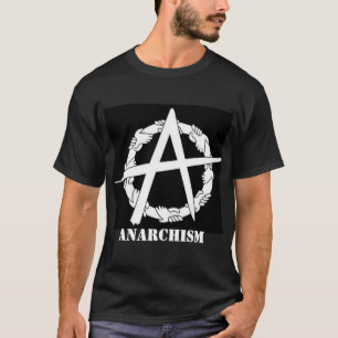 Anarchie Kreis-ein übergibt T - Shirt
