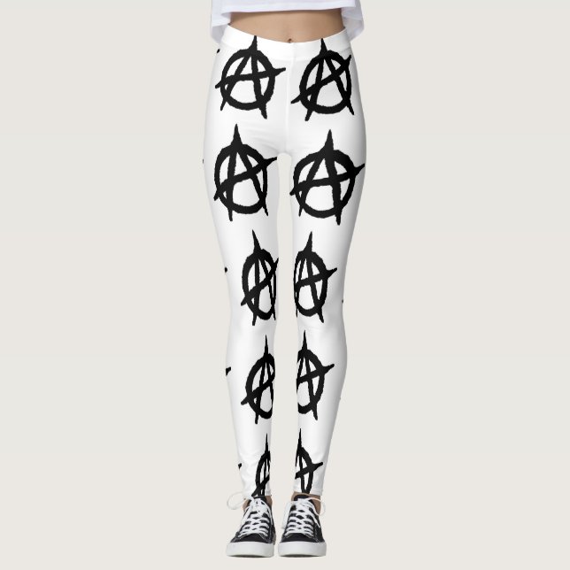 Anarchie Leggings (Vorderseite)