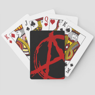 Anarchie-Plattform Spielkarten