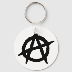 Anarchie-Punk-Schlüsselanhänger Schlüsselanhänger