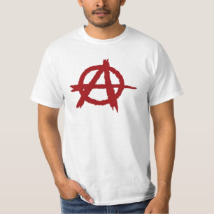 Anarchie-rot T-Shirt