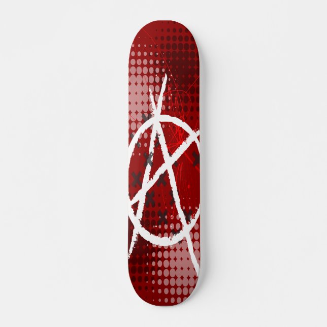 Anarchie-Skateboard Skateboard (Vorne)