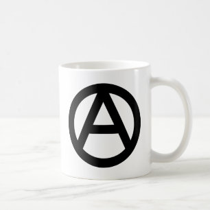 Anarchie-Symbol Kaffeetasse