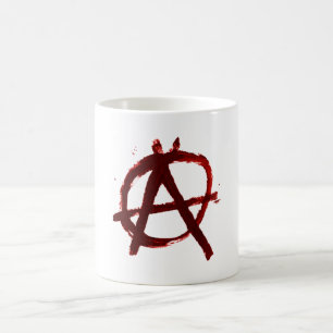 anarchie tasse de café, la liberté dans chaque gor