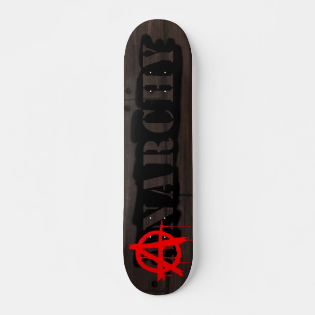 Anarchie-Umbau Skateboard (Vorne)