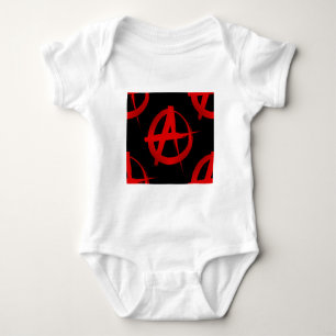 Anarchiesymbol Baby Strampler