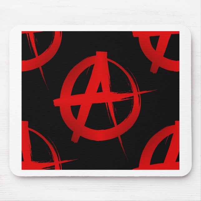 Anarchiesymbol Mousepad (Vorne)