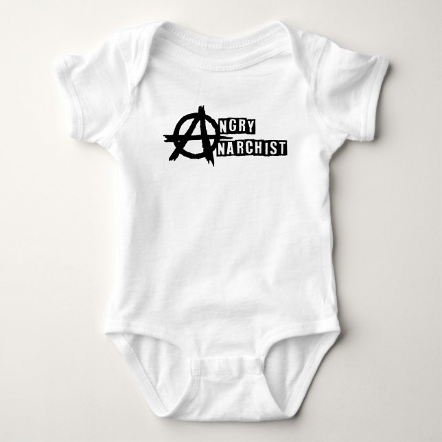 Anarchist (Baby) onsie Baby Strampler (Vorderseite)