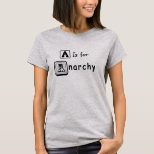 Anarchist Gebäude blockiert T Shirt