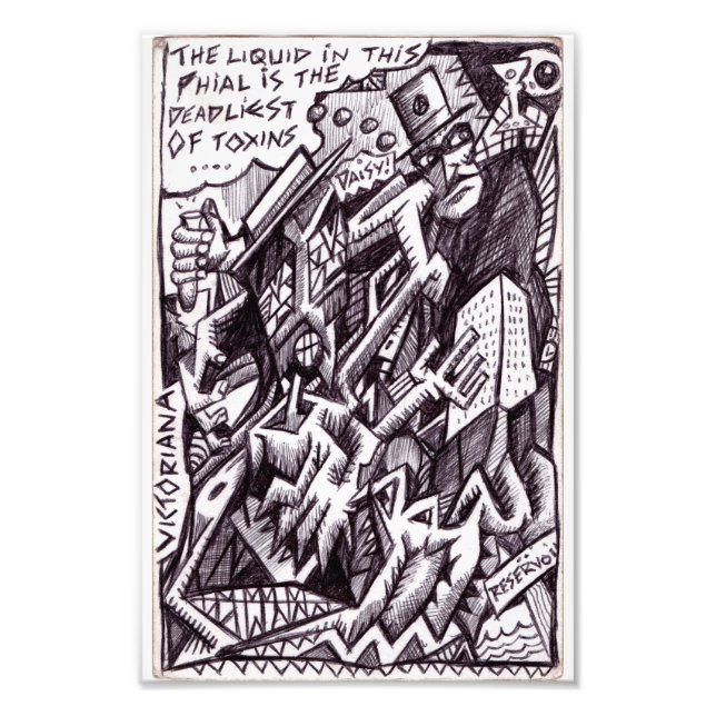 Anarchist im Großen Fotodruck (Vorne)