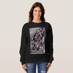 Anarchist im Großen Sweatshirt