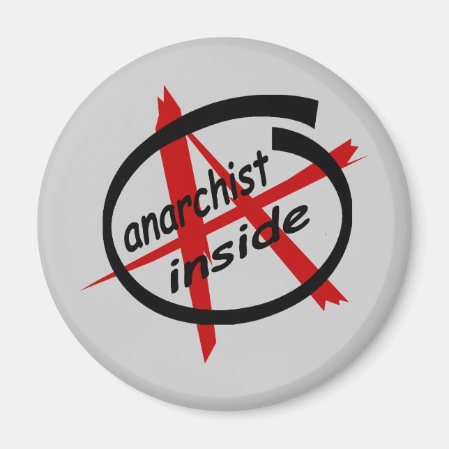 Anarchist Inside Magnet (Vorne)