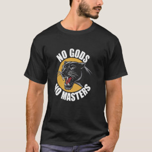 Anarchist Panther Keine Götter Keine Meister Liber T-Shirt