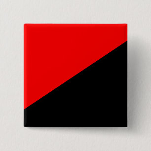 Anarchist, politische Flagge Kolumbiens Button