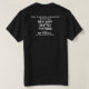 Anarchist T-Shirt (Design Rückseite)