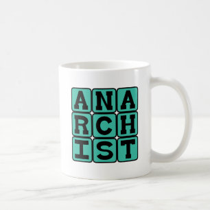 Anarchist, unterstützt Anarchie Kaffeetasse