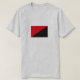 Anarchisten-Flagge T-Shirt (Design vorne)