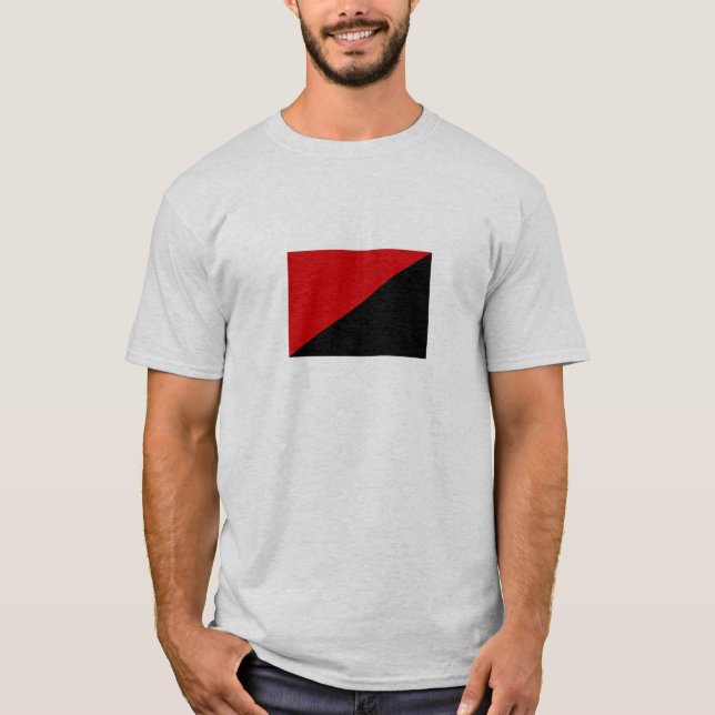 Anarchisten-Flagge T-Shirt (Vorderseite)