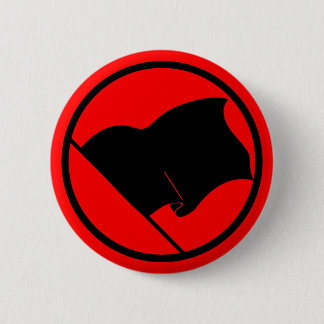Anarchisten-Flaggeknopf Button