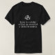 Anarchisten-Ironie-Shirt T-Shirt (Design vorne)