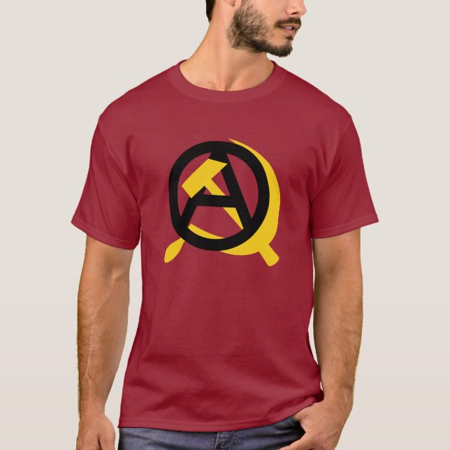 Anarchisten-Kommunist T-Shirt (Vorderseite)