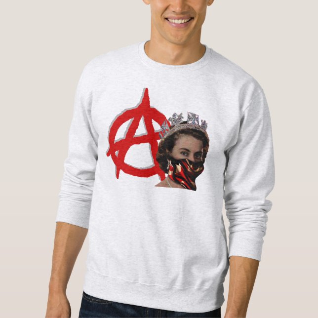 Anarchisten-Königin Sweatshirt (Vorderseite)
