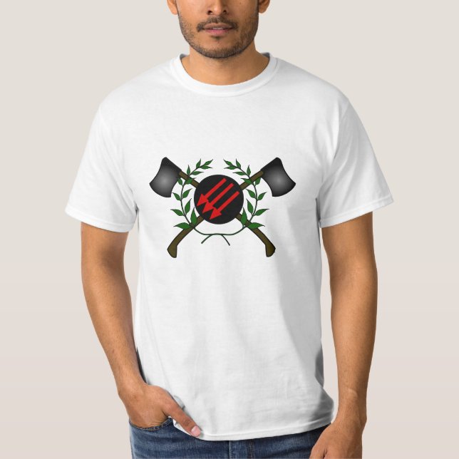 Anarchisten-Skinhead-kommunistisches T-Shirt (Vorderseite)