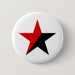 Anarchisten-Stern Button