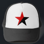Anarchisten-Stern Truckerkappe<br><div class="desc">Populäres ancom Sternsymbol</div>