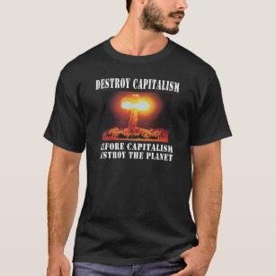 Anarchisten-T - Shirt Anti-kapitalist Punk