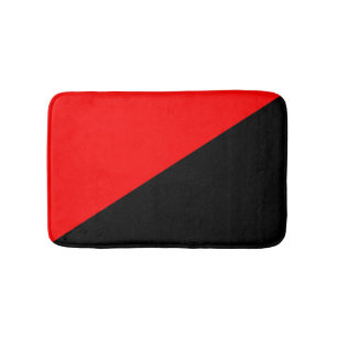 Anarchistenflagge Badematte