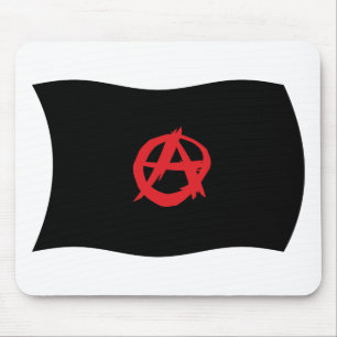 Anarchistische Bewegungsflagge-Mauspad Mousepad