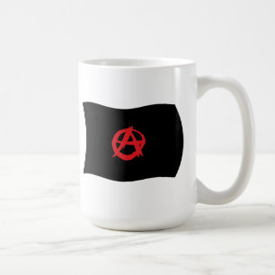 Anarchistische Bewegungsflagge Tasse
