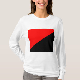 Anarchistische Flagge (Anarchismus) T-Shirt
