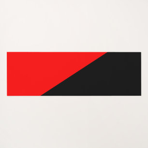 Anarchistische Flagge (Anarchismus) Yogamatte