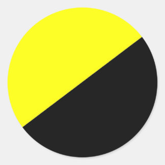 Anarcho Capitalist Runder Aufkleber